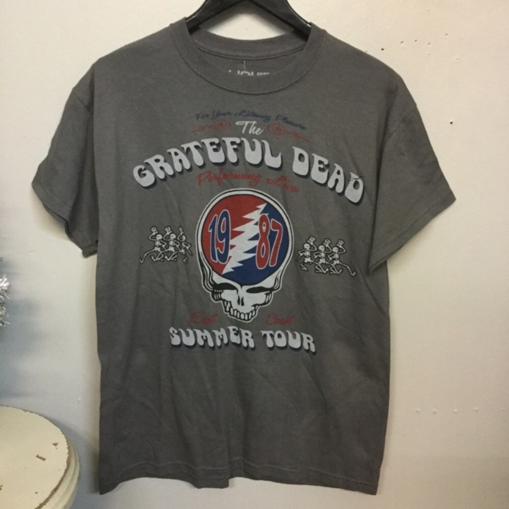 Men's The Grateful Dead Band Tee - Concert T-Shirt